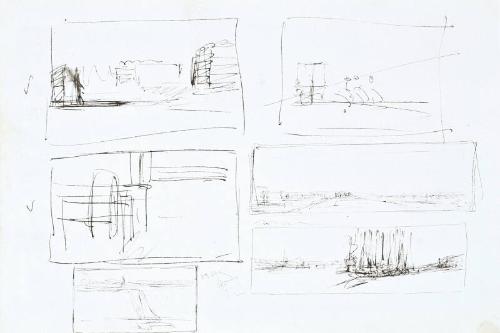 Series of Landscapes (Sketchbook - War)