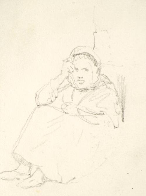 Study of a Female Beggar