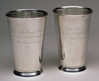 Two St Clement's Communion Beakers by John Allan