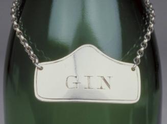 Gin Decanter Label by James Erskine
