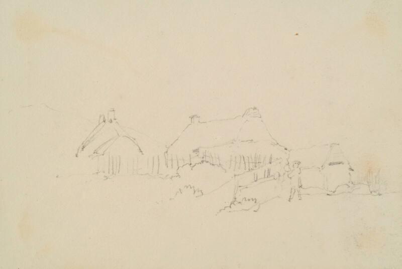 Cottages and Figures