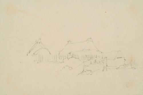 Cottages and Figures