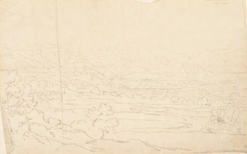 Southern Side, Olympus - One of 91 Sketches of France, Italy & Greece