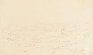 Lake of Stymphalos in Arcadia - One of 91 Sketches of France, Italy & Greece