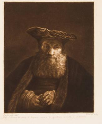 Bust of an Old Man with Velvet Cap