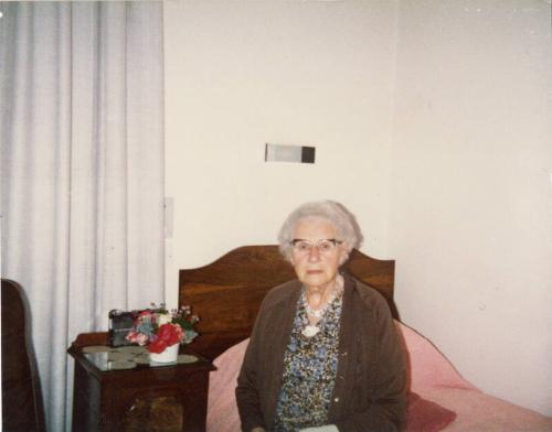 Miss Marget Husband at Gibson House