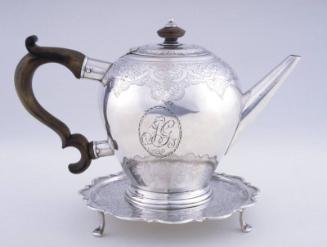 Engraved Teapot by George Cooper