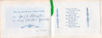 World War I Christmas Card