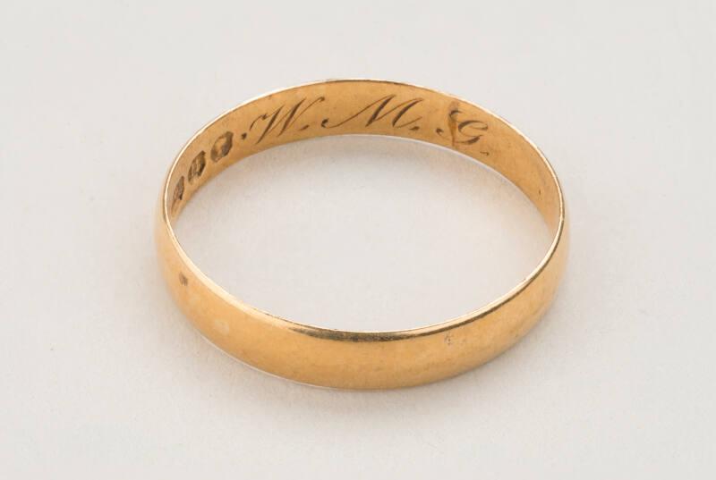 James McBey's Grandmother's Wedding Ring