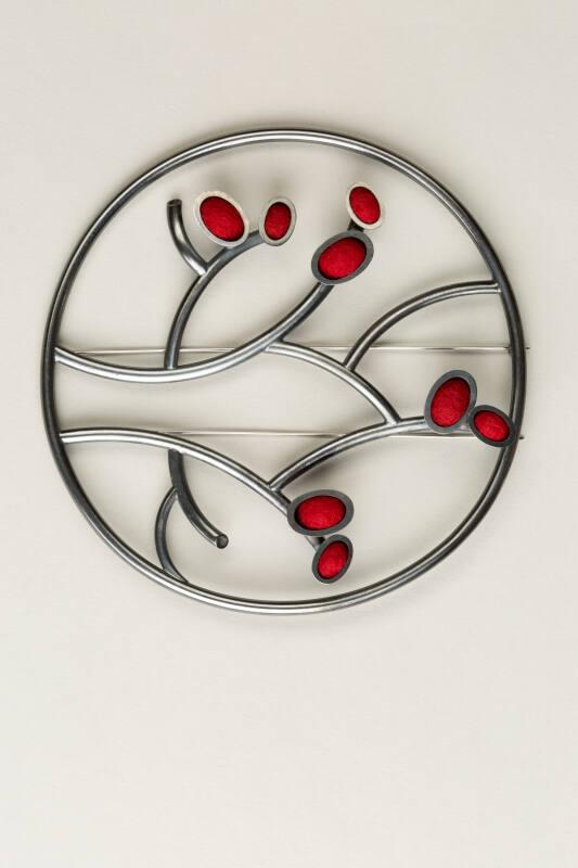 'Artery Series' Brooch