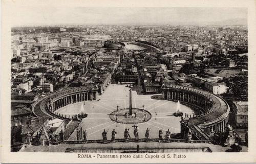 Panorama of Rome - Cupola di San Pietro