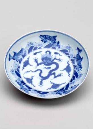 Plate with Dragon Motif