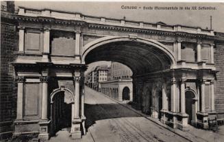 Genova - Ponte Monumentale in via XX Septembre