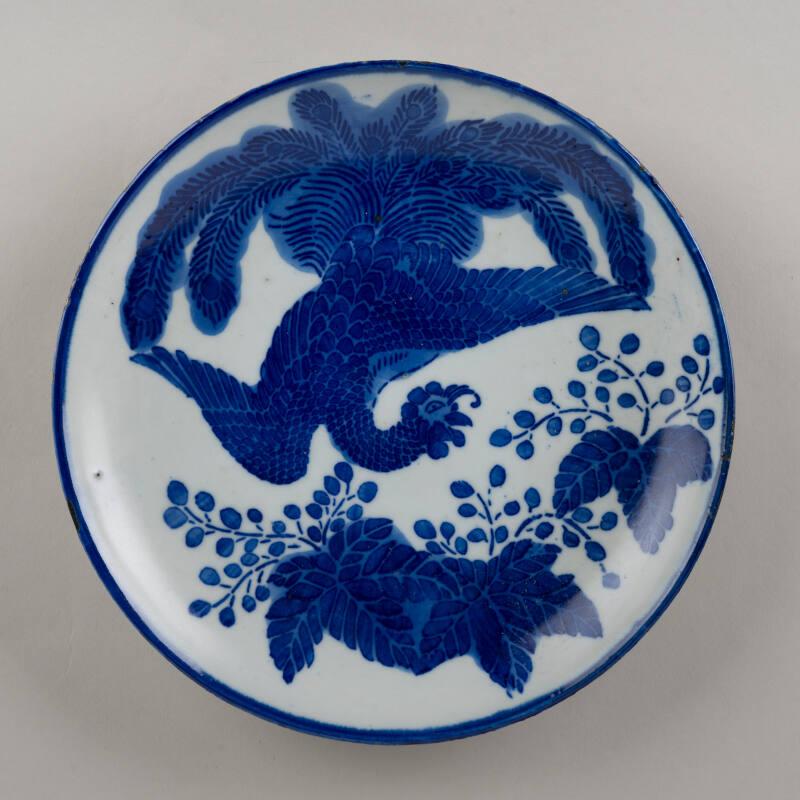Japanese Blue and White Dish