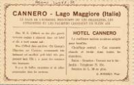 Hotel Cannero - Lake Maggiore (reverse)