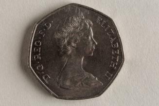 Fifty Pence (Elizabeth II :'EEC' type)