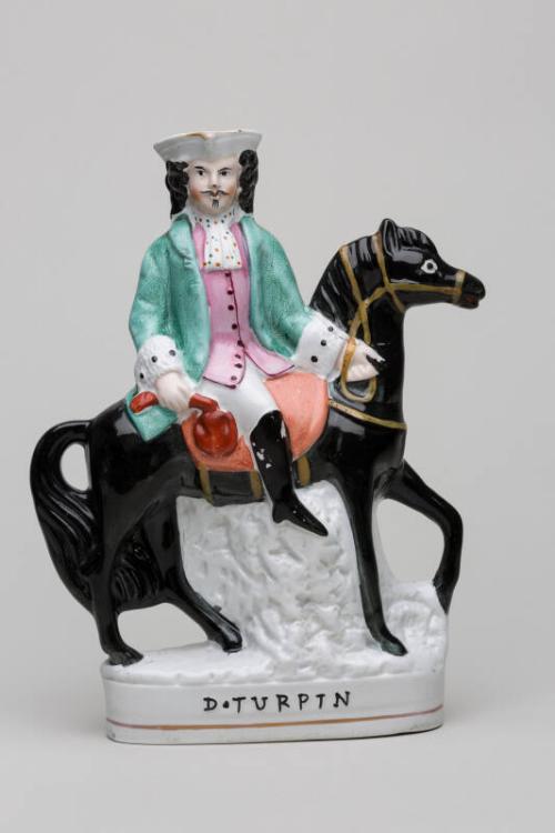 Flat Back Figure of Dick Turpin