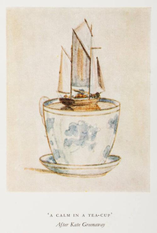 'A Calm in a Tea-Cup' After Kate Greenaway