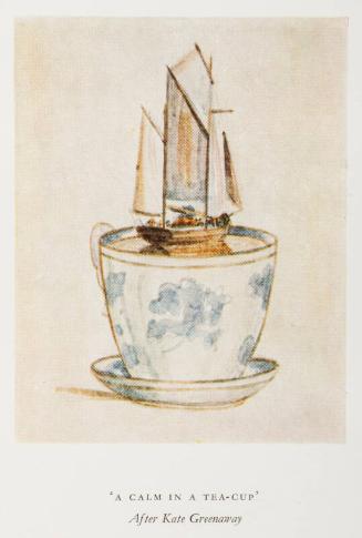 'A Calm in a Tea-Cup' After Kate Greenaway