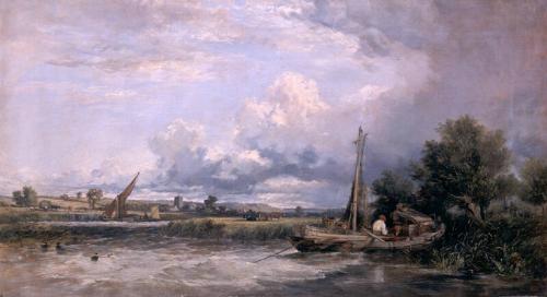 Medway River by William James Muller