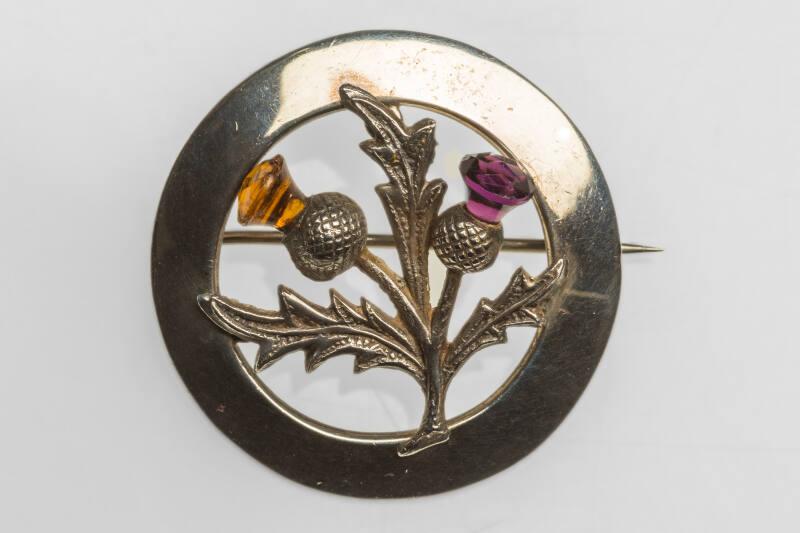 Thistle Brooch