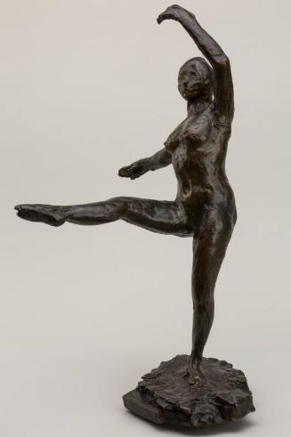 Position de Quatrième devant sur la Jambe Gauche