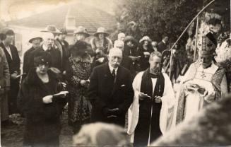 Unidentified outdoor religious ceremony 
