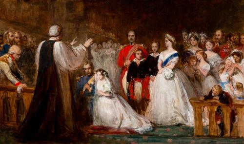 Sketch for "The Marriage of the Princess Royal"