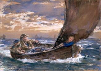 In Father's Boat by William McTaggart