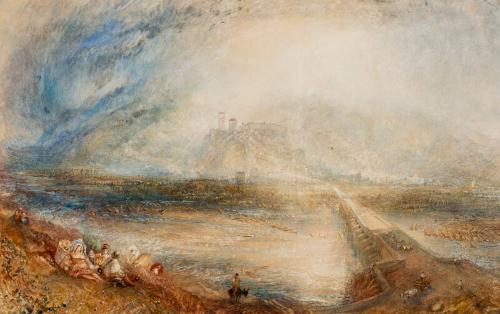 Bellinzona from the Road to Locarno