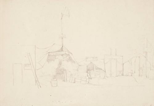 Tents - Study for "A Scotch Fair"