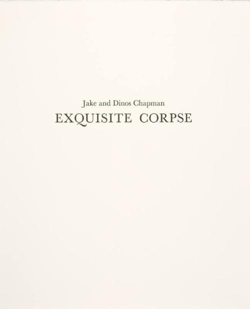 Exquisite Corpse Title Page