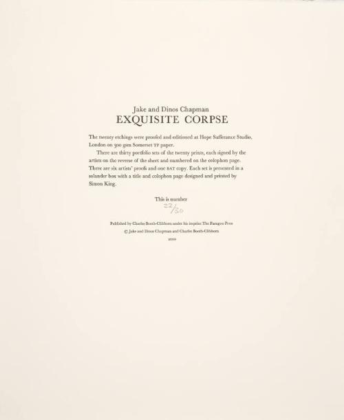 Exquisite Corpse Edition Sheet
