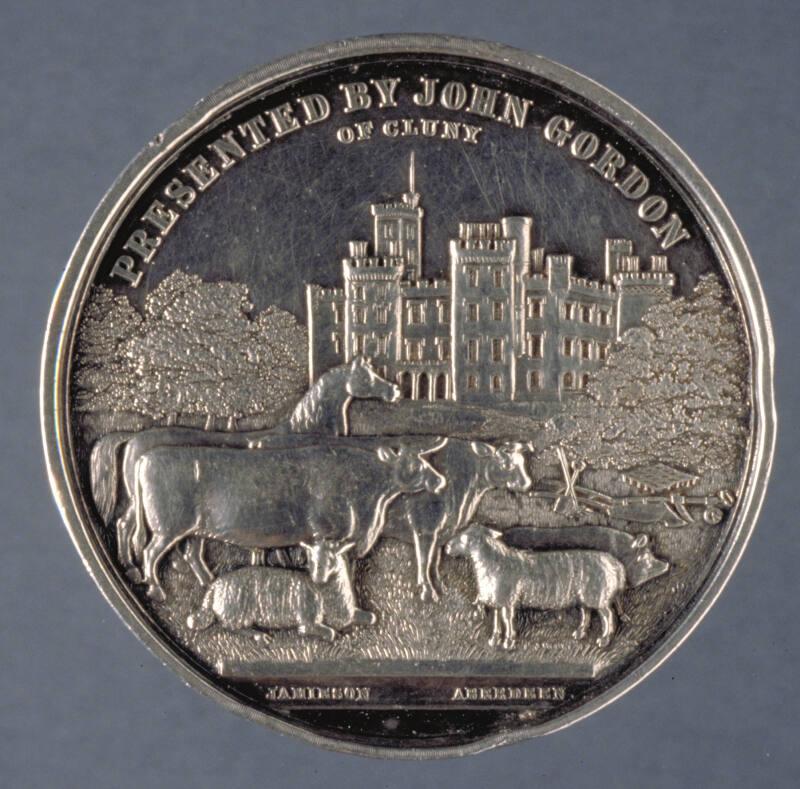 Agricultural Medal For Best Cow by William George Jamieson 