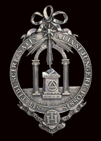 Masonic Badge by James Law 