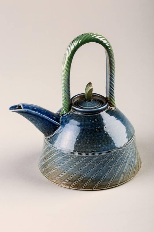 Small Salt-glazed Teapot