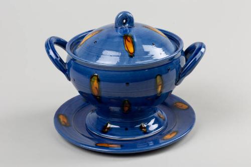 Blue Soup Tureen