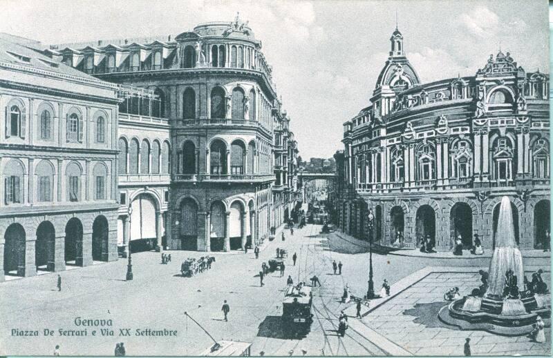 Genova - Piazza de Ferrari and Via XX Settembre