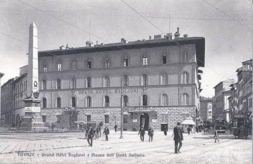 Florence - Grand Hotel Baglioni and Piazza dell'Unita Italiana 