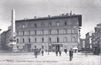 Florence - Grand Hotel Baglioni and Piazza dell'Unita Italiana 