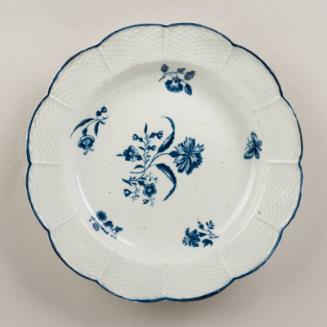 Blue and White Plate