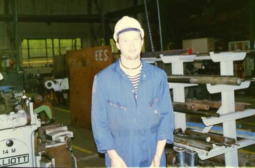 Worker in Engineering Department Papermill