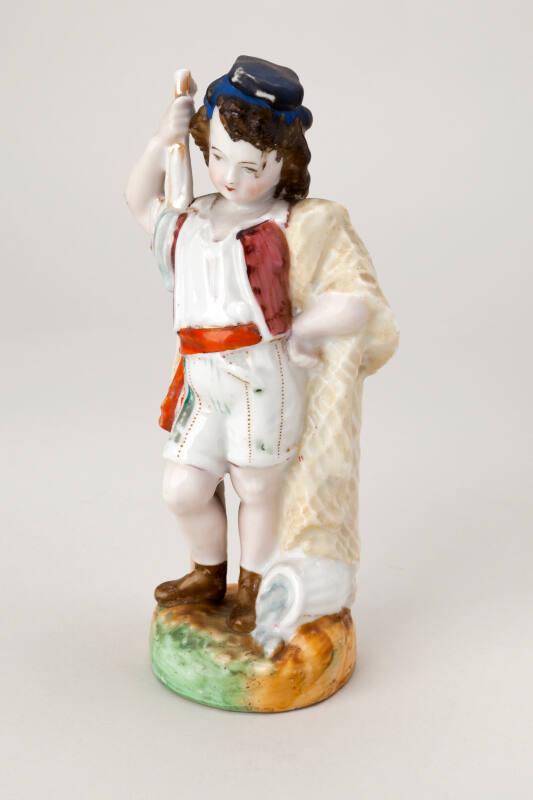 Figure Modelled as a Boy with a Staff