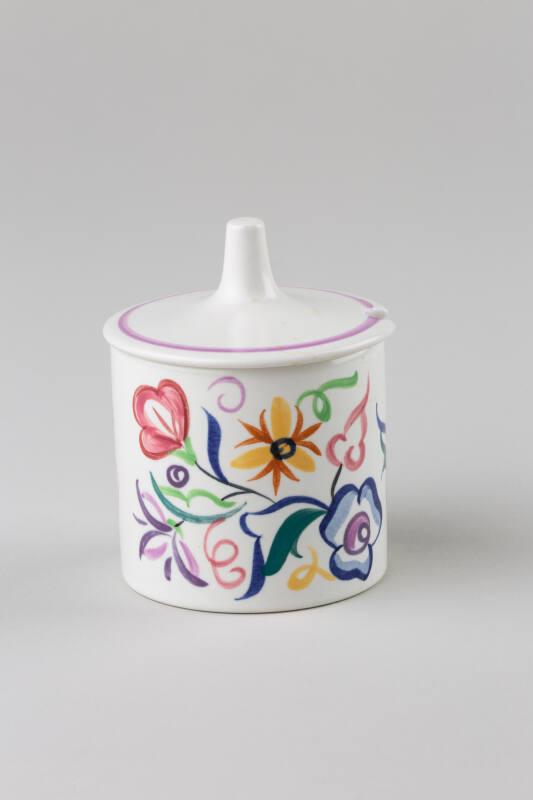Hand-painted Preserve Jar