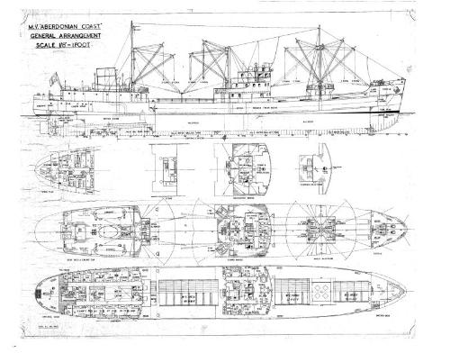 Aberdonian Coast (800) - General Arrangement