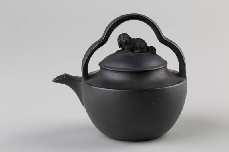 Black Basalt Teapot