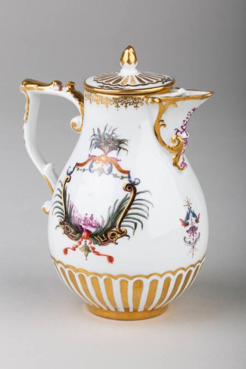 Landscape Jug and Cover