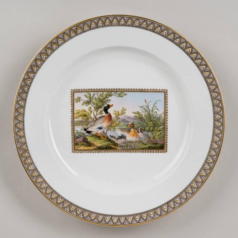 Duck Landscape Plate