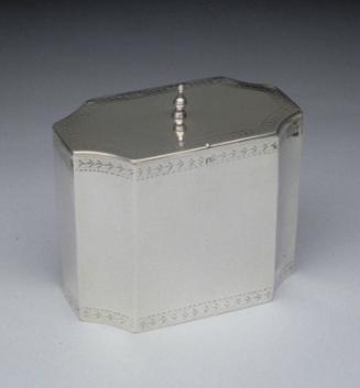 Octangonal Teacaddy by John Mair