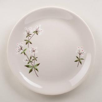 Earthenware 'Enchantment' Pattern Salad Plate